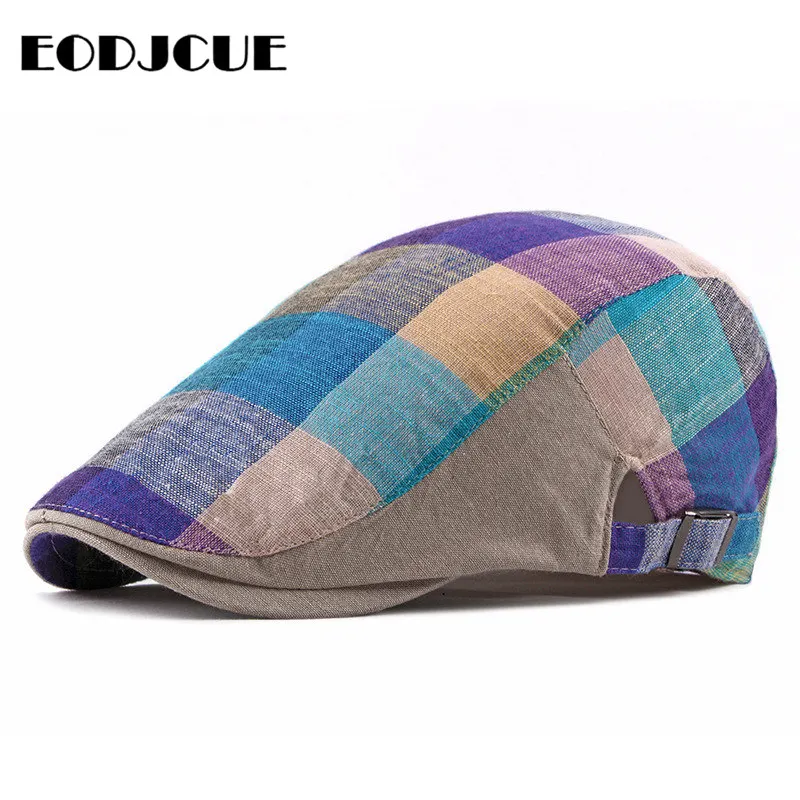 Fashion Men Hat Cotton Golf Driving Plaid Beret Cabbie Hat Newsboy Flat Ivy Sun Summer Cap Peaky Blinder Casquette Cap
Fashion Men Hat Cotton Golf Driving Plaid Beret Cabbie Hat Newsboy Flat Ivy Sun Summer Cap Peaky Blinder Casquette Cap