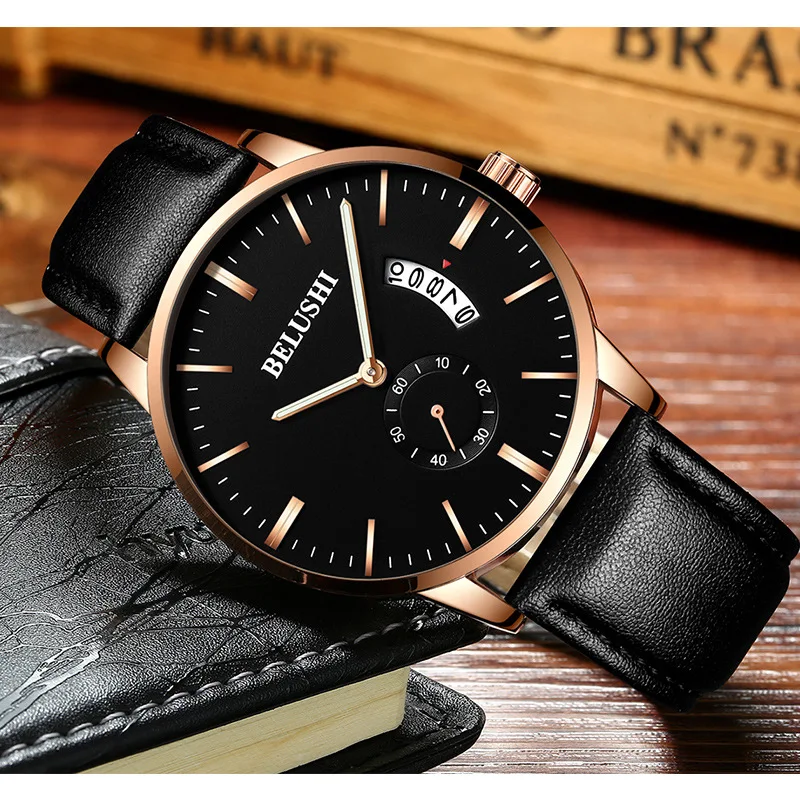 BELUSHI Classic Fashion Men's Watch Trend Simple Quartz Watch For Men High Quality Luminous Waterproof Calendar Watch Men Reloj 
BELUSHI Classic Fashion Men's Watch Trend Simple Quartz Watch For Men High Quality Luminous Waterproof Calendar Watch Men Reloj