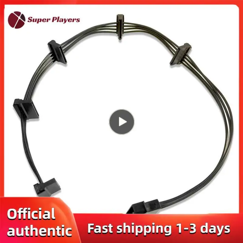 

1 точка 5 Стабильный шнур питания один на пять Универсальный жесткий диск стабильный источник питания Hdd расширительный кабель длина 20 см + 10 см * 4