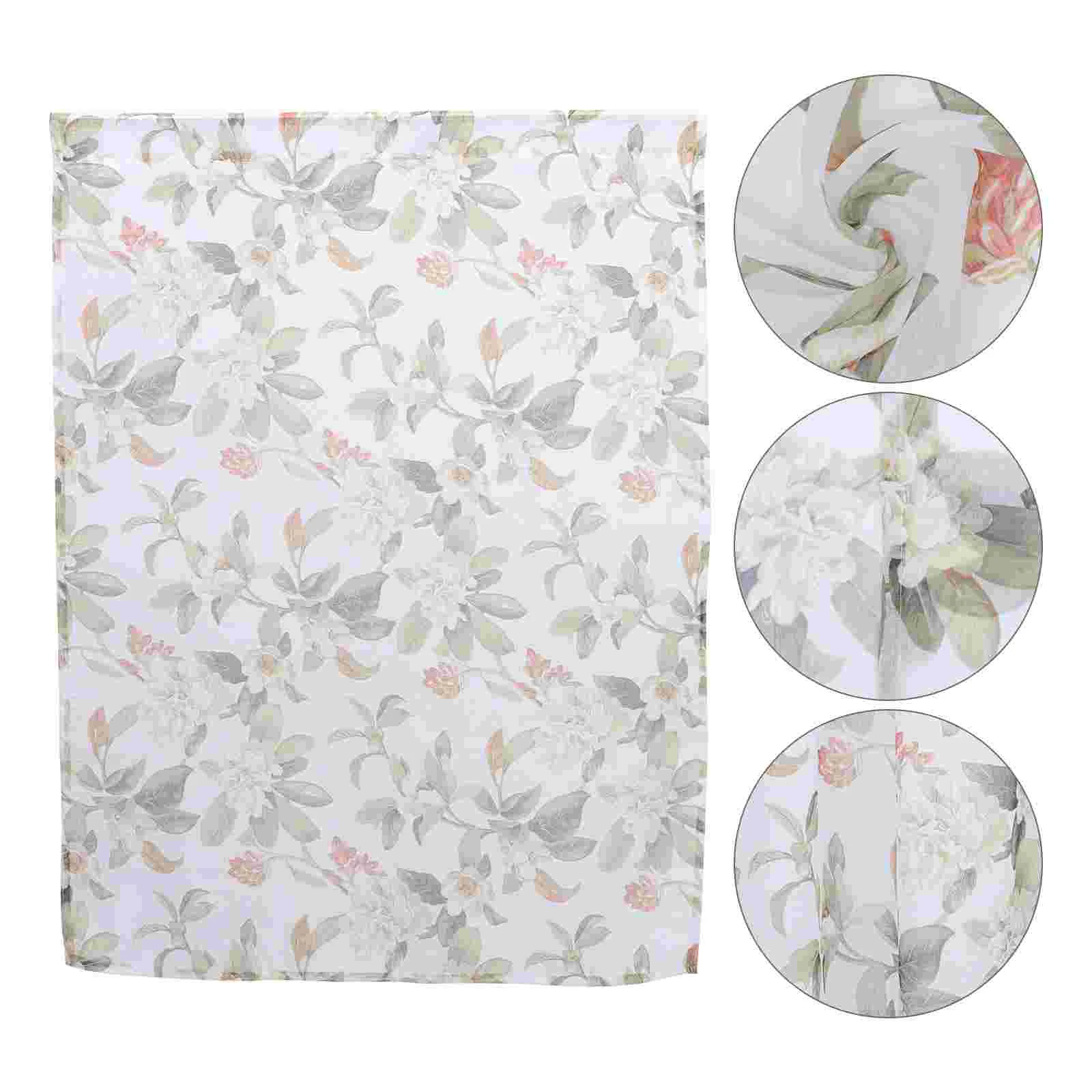 Pear Flower Pattern Decorative Curtain Bedroom Window Sheer Curtain Exquisite Window Curtain
Pear Flower Pattern Decorative Curtain Bedroom Window Sheer Curtain Exquisite Window Curtain