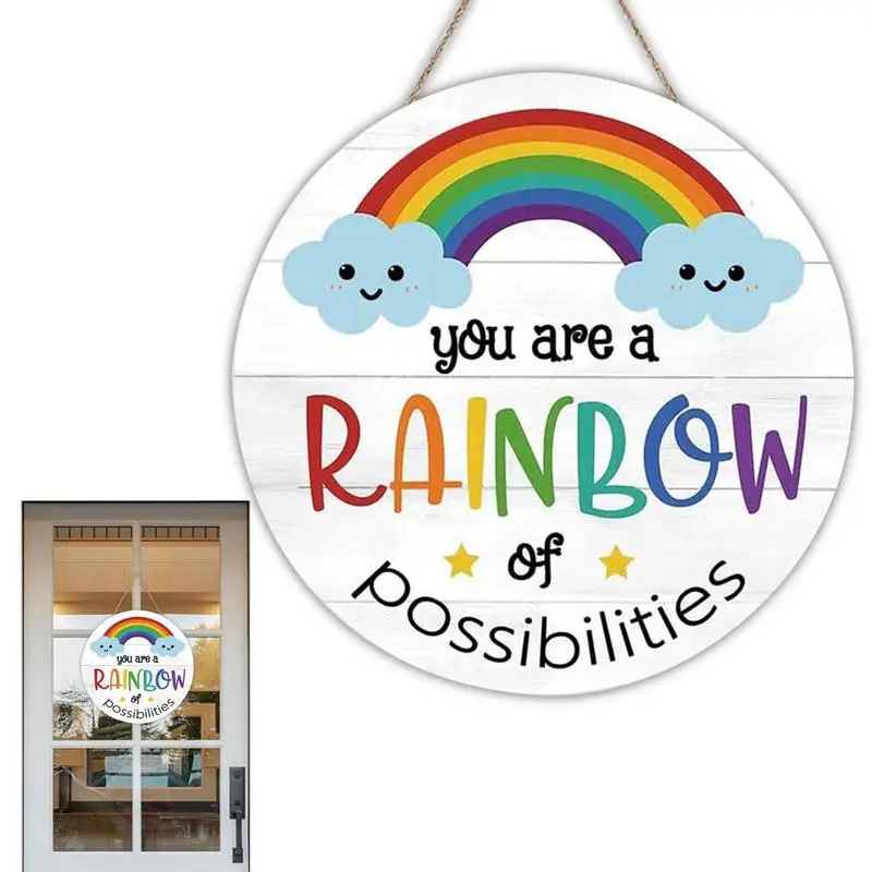 Rainbow Sign For Classroom Creative Rainbow Wood Sign Front Door Decoration Rainbow Nursery Decor You Are A Rainbow Of
Rainbow Sign For Classroom Creative Rainbow Wood Sign Front Door Decoration Rainbow Nursery Decor You Are A Rainbow Of