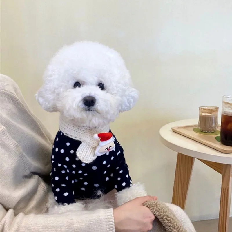 Autumn And Winter Pet Knitted Polka Dot Open Button Dog Sweater Puppy Chihuahua Yorkshire Warm Dog Coat For Small Dogs
Autumn And Winter Pet Knitted Polka Dot Open Button Dog Sweater Puppy Chihuahua Yorkshire Warm Dog Coat For Small Dogs