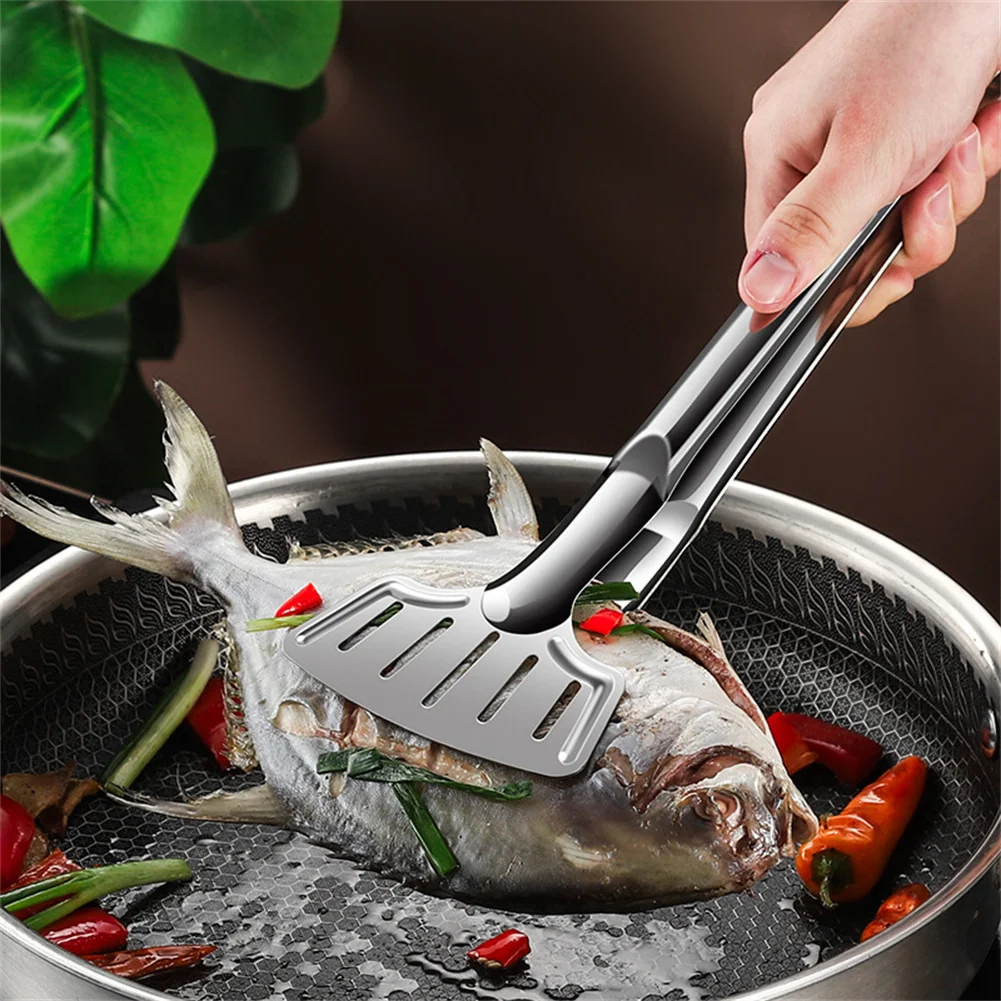 1pc Utensil Stainless Steel Barbecue Tongs Food Tongs Steak Fried Fish Bread Meat Tongs Food Clip Household Kitchen BBQ Tools
1pc Utensil Stainless Steel Barbecue Tongs Food Tongs Steak Fried Fish Bread Meat Tongs Food Clip Household Kitchen BBQ Tools