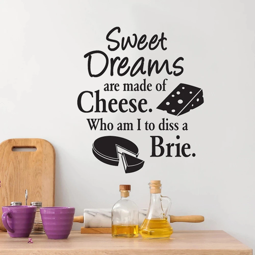 Sweet Dreams Cheese Wall Decals Cake Shop Stickers Kids Children Room Decoration Murals Nursery Wallpaper Vinyl Poster DW13672
Sweet Dreams Cheese Wall Decals Cake Shop Stickers Kids Children Room Decoration Murals Nursery Wallpaper Vinyl Poster DW13672