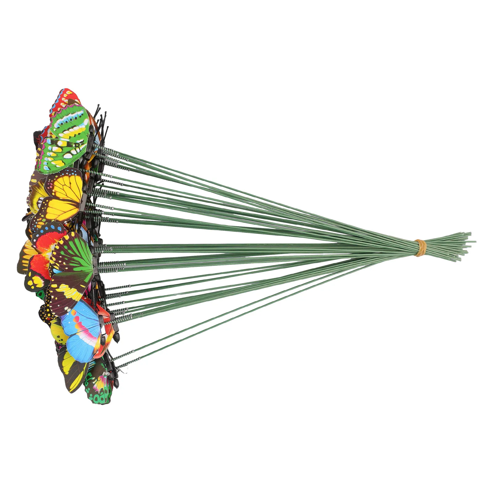 50Pcs Butterfly Stakes 25*6cm Simulated Single-layer Plug Butterfly Gardening Decoration Flower Arrangement Decoration
50Pcs Butterfly Stakes 25*6cm Simulated Single-layer Plug Butterfly Gardening Decoration Flower Arrangement Decoration