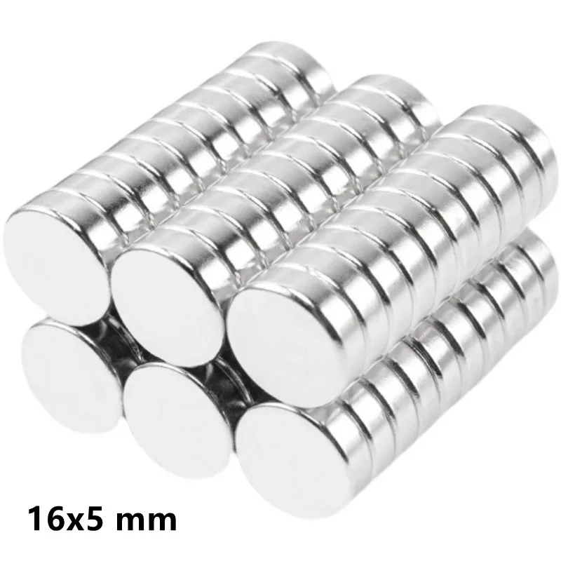 5/10/20/50/100pcs 16x5 Permanent NdFeB Super Strong Powerful Magnets 16mmx5mm N35 Round Magnet 16x5mm Neodymium Magnet 16*5
5/10/20/50/100pcs 16x5 Permanent NdFeB Super Strong Powerful Magnets 16mmx5mm N35 Round Magnet 16x5mm Neodymium Magnet 16*5
