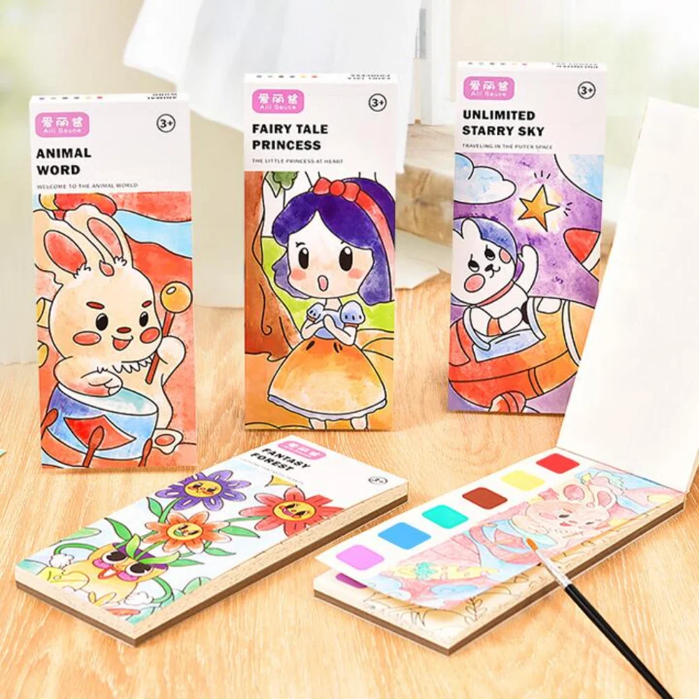 Portable Children Watercolor Painting Book 20 Sheets Gouache Graffiti Picture Coloring Books Water Drawing Toys Set Kids Gifts
Portable Children Watercolor Painting Book 20 Sheets Gouache Graffiti Picture Coloring Books Water Drawing Toys Set Kids Gifts