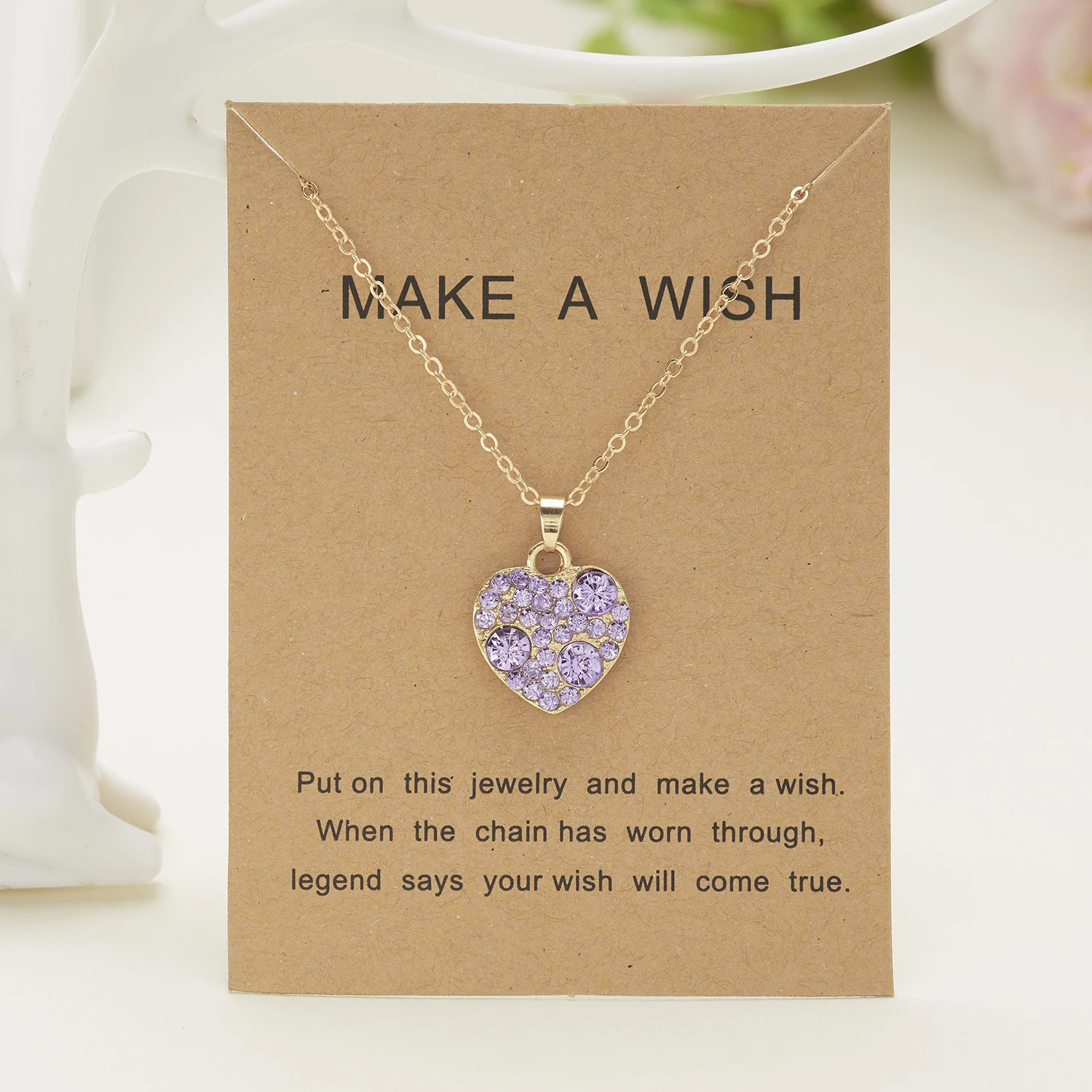 Cute Bling Simple Pink Heart Pendant Necklace for Women Charm Rhinestone Clavicle Chain Necklace Friendship Aesthetic Jewelry
Cute Bling Simple Pink Heart Pendant Necklace for Women Charm Rhinestone Clavicle Chain Necklace Friendship Aesthetic Jewelry