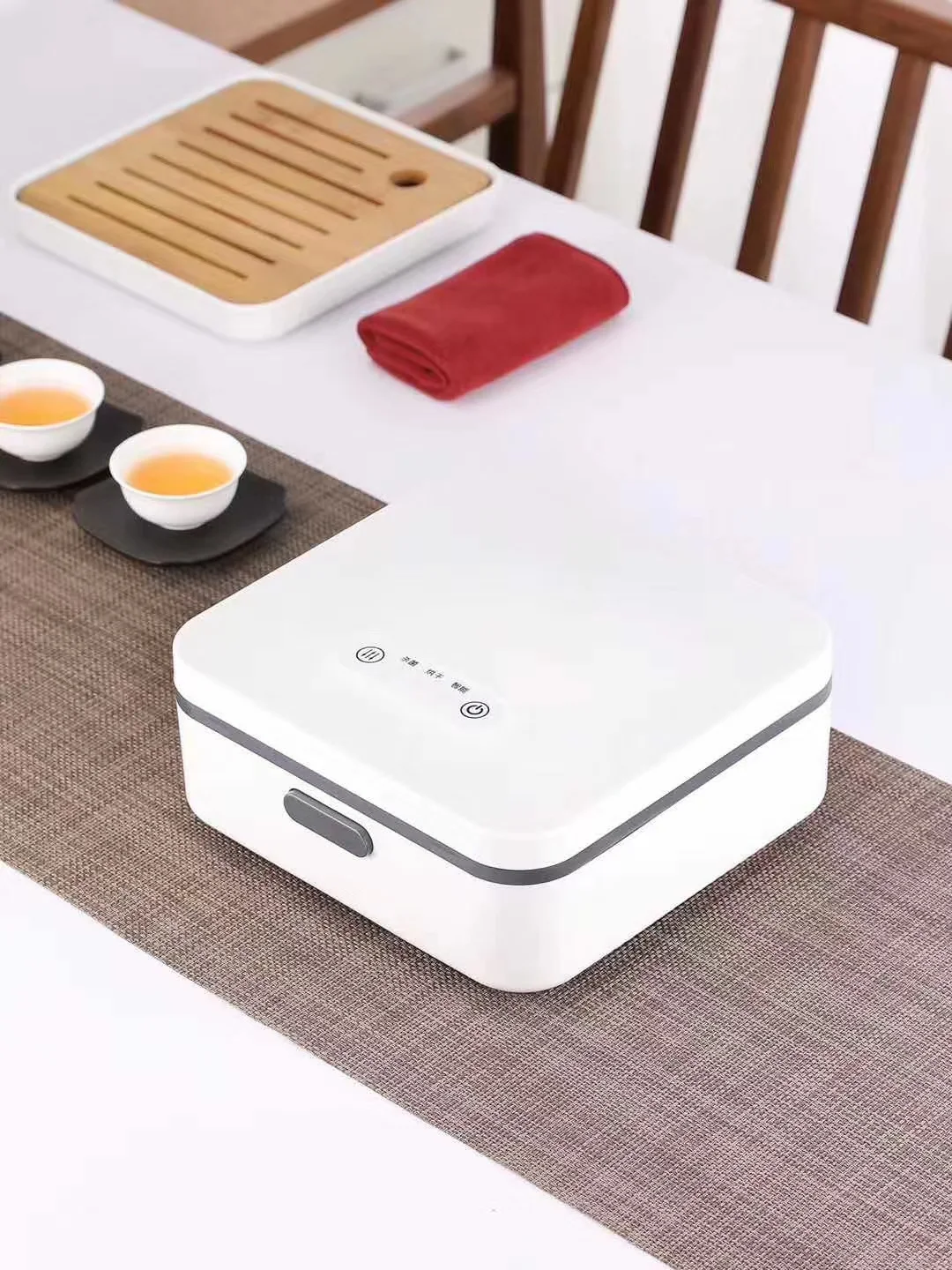 GY Multifunctional UV Disinfection Dust-Proof Box Small Desktop Teacup Tea Set Sterilization Dryer Office Home
GY Multifunctional UV Disinfection Dust-Proof Box Small Desktop Teacup Tea Set Sterilization Dryer Office Home