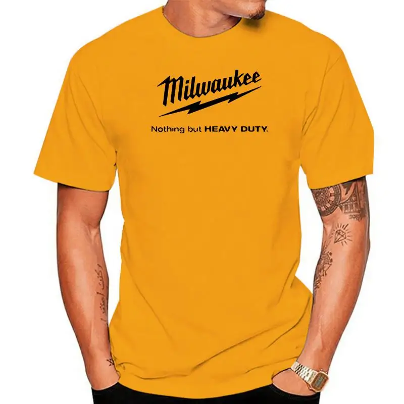 

Milwaukee Tools Nothing But Heavy Duty T-SHIRT White New Mens Te Size S - 3XL