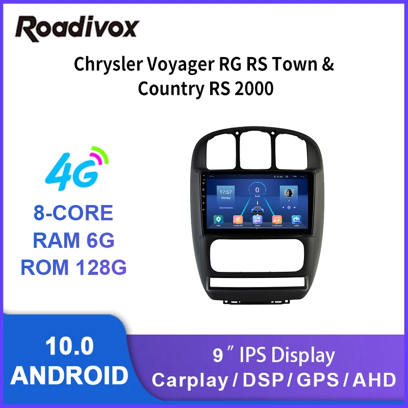 9" android 10.0 car radio for Chrysler Voyager RG RS Town 2000 video gps navigation player multimedia autoradio stereo head unit
9" android 10.0 car radio for Chrysler Voyager RG RS Town 2000 video gps navigation player multimedia autoradio stereo head unit