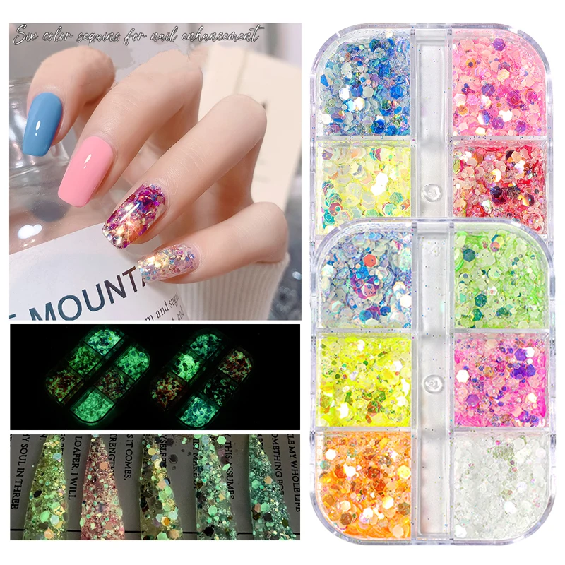 ManYa 6 Colors Nail Sequins Glitter Luminous Illusory Manicure Decoration Rhinestone Vintage 3D Art Decorations Nail Gems Tools
ManYa 6 Colors Nail Sequins Glitter Luminous Illusory Manicure Decoration Rhinestone Vintage 3D Art Decorations Nail Gems Tools