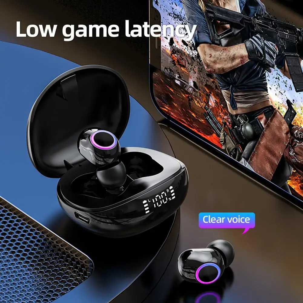 Wireless Earphone With Digital Display Charging Case Touch Control Bluetooth 5.0 Headphones Noise Cancelling Earbuds Wholesale
Wireless Earphone With Digital Display Charging Case Touch Control Bluetooth 5.0 Headphones Noise Cancelling Earbuds Wholesale