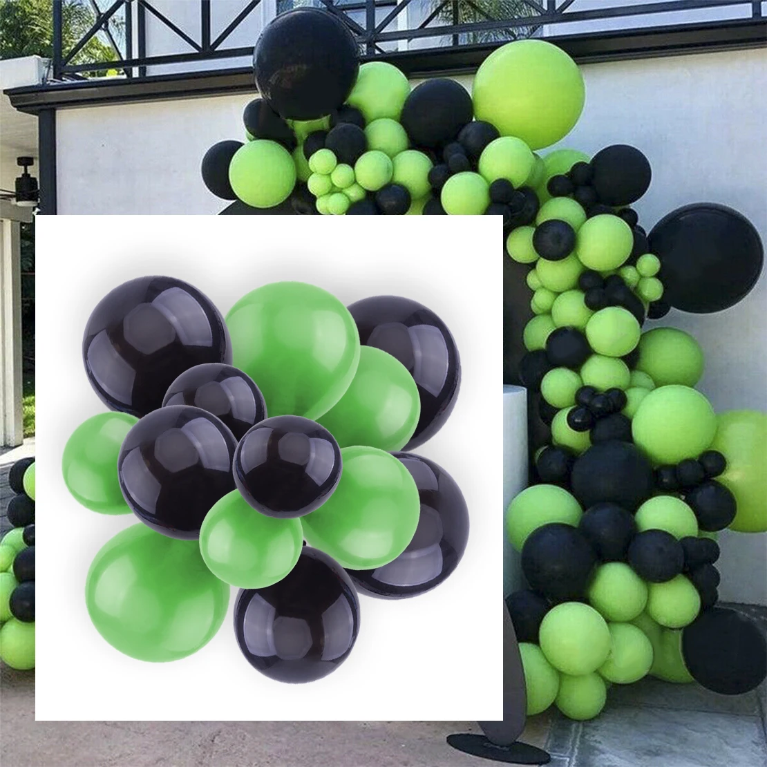 1 Set DIY Gamer Party Green & Black Balloons Garland Arch Kit Wedding Birthday Holiday Anniversary Celebrations Decoration New
1 Set DIY Gamer Party Green & Black Balloons Garland Arch Kit Wedding Birthday Holiday Anniversary Celebrations Decoration New