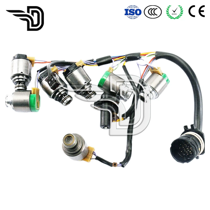 

ZF5HP19 5HP19 01V Transmission Solenoids With Internal Harness For Audi S4 S6 RS6 A8 BMW 5 Series Z4 0501314432 0501316463