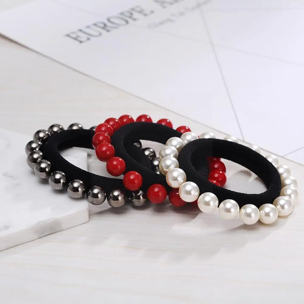 2022 Fashion Woman Big Pearl Hair Ties Korean Style Holders Rubber Hairband Band Scrunchies Ponytail Girls Accessories Hair B9x7
2022 Fashion Woman Big Pearl Hair Ties Korean Style Holders Rubber Hairband Band Scrunchies Ponytail Girls Accessories Hair B9x7