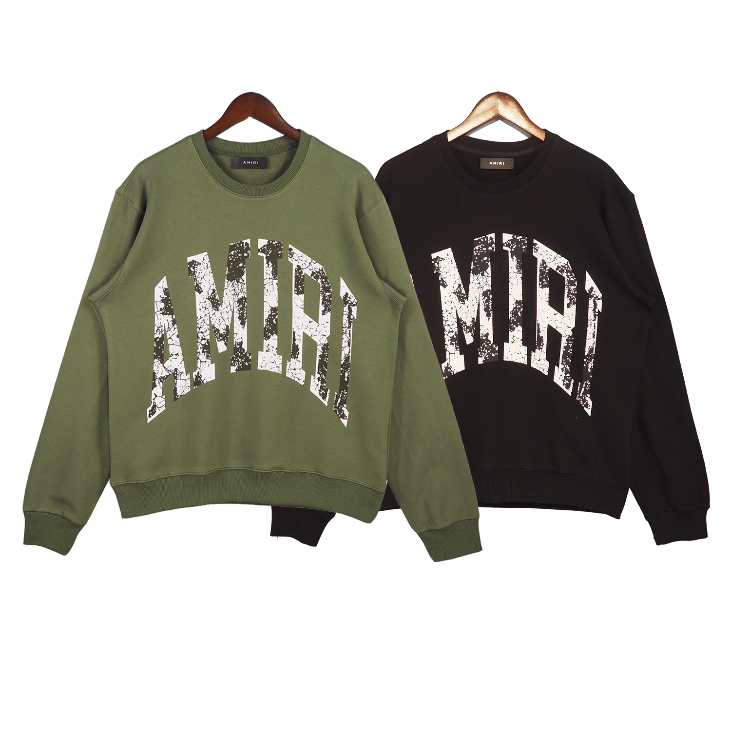Spring Autumn New Worn Cracked Black and White Letter Logo Printed Round Neck High Street Fashion Brand Couple Loose Sweater
Spring Autumn New Worn Cracked Black and White Letter Logo Printed Round Neck High Street Fashion Brand Couple Loose Sweater