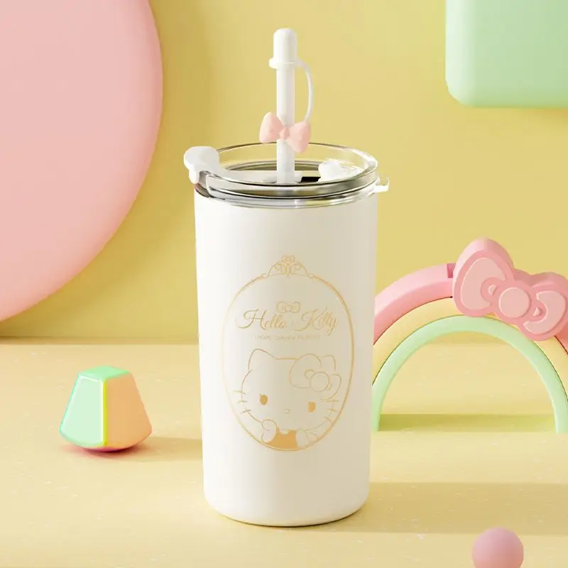 480Ml Kawaii Sanrios Thermal Cup Cute Hellokittys Cartoon Girl Heart Siphon Stainless Steel Thermal Cup Toy for Girls Gift
480Ml Kawaii Sanrios Thermal Cup Cute Hellokittys Cartoon Girl Heart Siphon Stainless Steel Thermal Cup Toy for Girls Gift