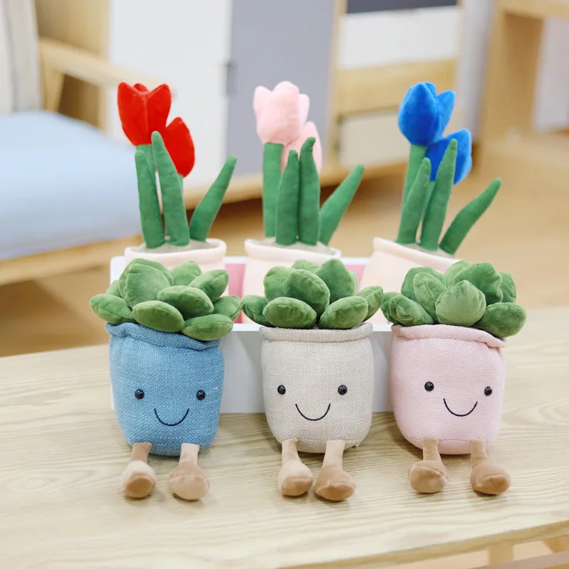 Cute Plush Creative Plush Toys Simulation Plant Tulip Green Plant Decorations Household Accessories Room Office Desktop Small Ou
Cute Plush Creative Plush Toys Simulation Plant Tulip Green Plant Decorations Household Accessories Room Office Desktop Small Ou