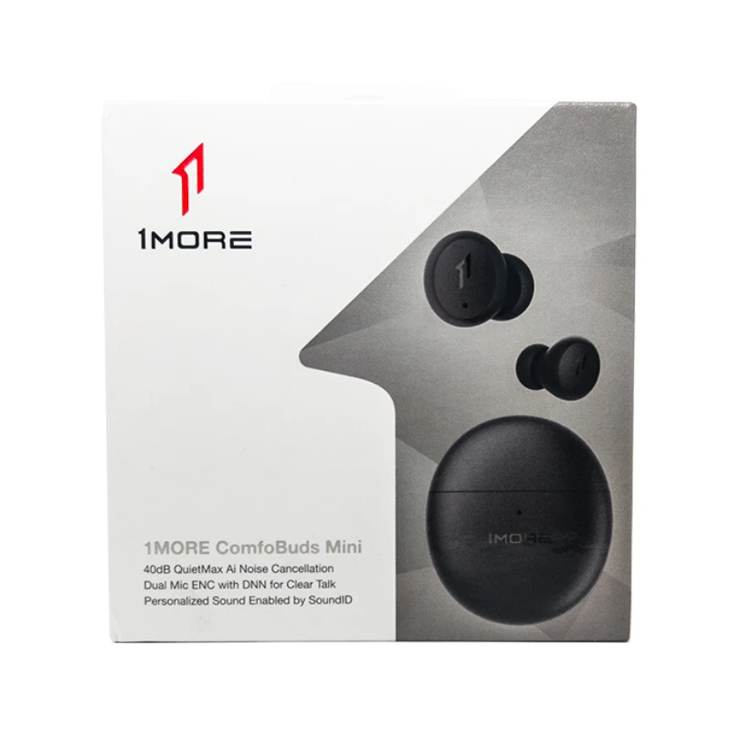 

1MORE ComfoBuds Mini Headphones Bluetooth 5.2 Earphones TWS Active Noise Reduction Earbuds Qi Wirless Charging Headset Gamer Pro