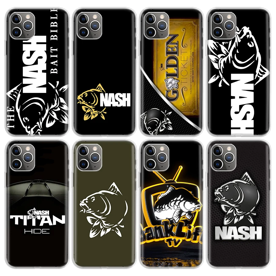 Nash Fishing Logo Phone Case For Apple iPhone 11 13 14 Pro 12 Mini SE X XR XS Max 6 6S 7 8 Plus Pattern Soft TPU Back Cover
Nash Fishing Logo Phone Case For Apple iPhone 11 13 14 Pro 12 Mini SE X XR XS Max 6 6S 7 8 Plus Pattern Soft TPU Back Cover