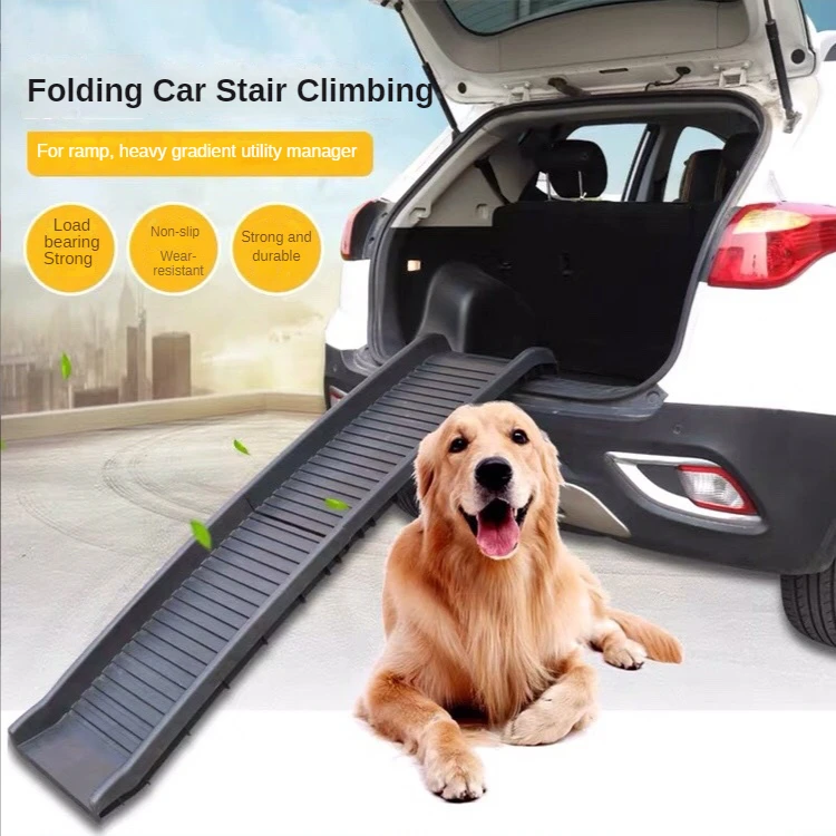 Plastic Dog Ramp Ladder Pet Folding Ladder Dog Car Slope Ladder Non-Slip Ramp Ladder Car Trunk Dog Ladder Steps Stairs
Plastic Dog Ramp Ladder Pet Folding Ladder Dog Car Slope Ladder Non-Slip Ramp Ladder Car Trunk Dog Ladder Steps Stairs