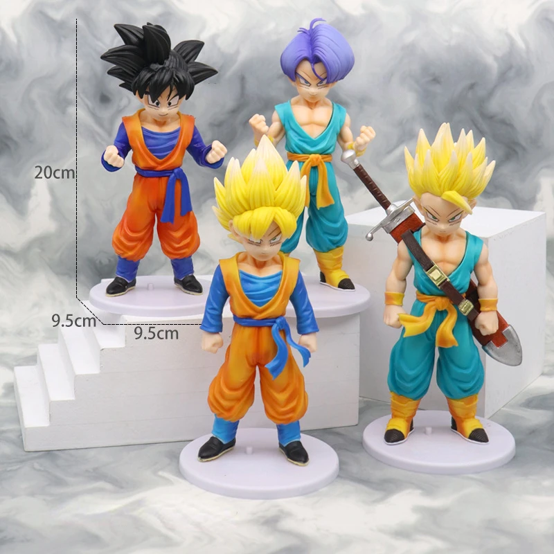20cm Anime Dragon Ball Z Figures Saiyan Childhood Trunks Goku Super Son Goten Action Figure PVC Collection Model Toy for Gift
20cm Anime Dragon Ball Z Figures Saiyan Childhood Trunks Goku Super Son Goten Action Figure PVC Collection Model Toy for Gift