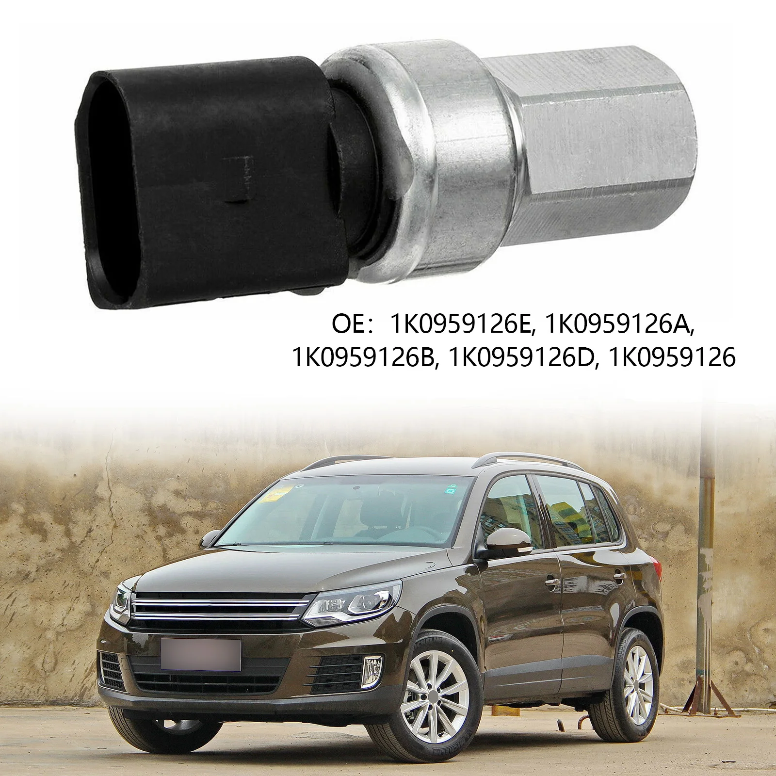 Durable Air Pressure Switch Sensor Switch Pressure Sensor Silver Switch 12V 1PCS 3 Needles A/C For A1 A3 Q3 Q7
Durable Air Pressure Switch Sensor Switch Pressure Sensor Silver Switch 12V 1PCS 3 Needles A/C For A1 A3 Q3 Q7