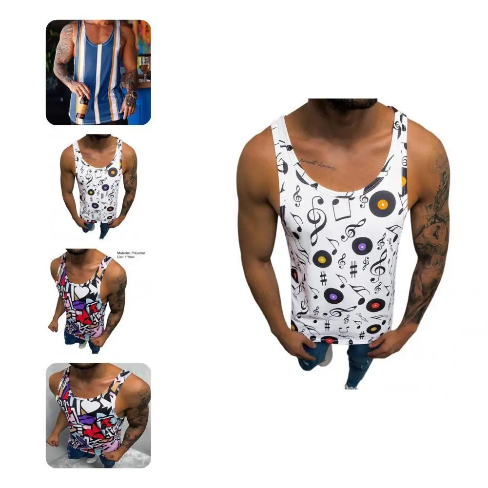 Great Summer Tank Top Loose All Match Men Tank Top O Neck Men Tank Top 
Great Summer Tank Top Loose All Match Men Tank Top O Neck Men Tank Top