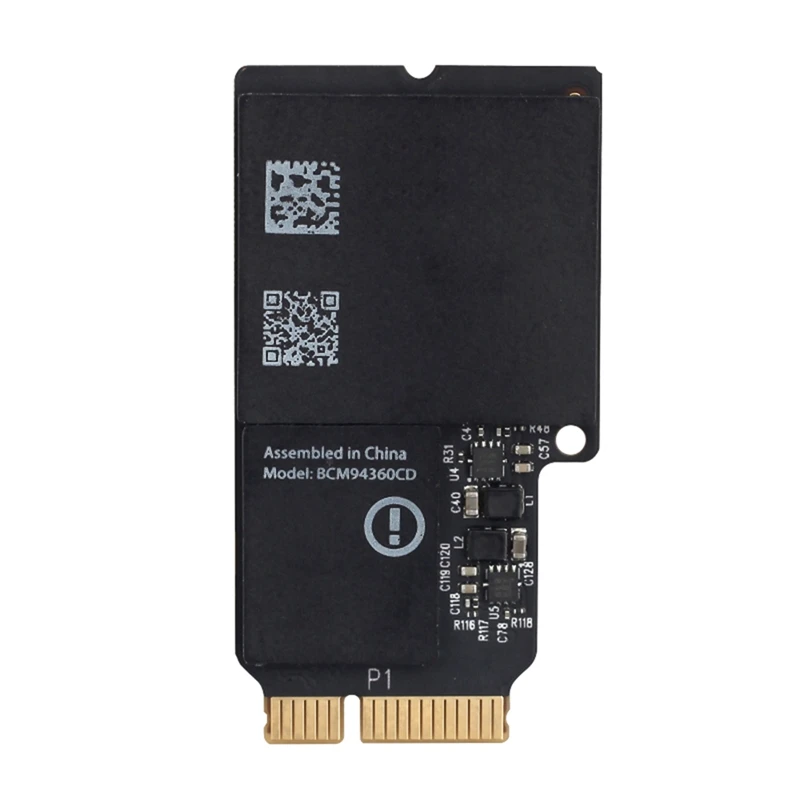 1750Mbps Dual Band Wifi Bluetooth Card 2.4Ghz/5Ghz BT 4.0 Broadcom BCM94360CD Wireless Module For Apple Hackintosh Mac
1750Mbps Dual Band Wifi Bluetooth Card 2.4Ghz/5Ghz BT 4.0 Broadcom BCM94360CD Wireless Module For Apple Hackintosh Mac