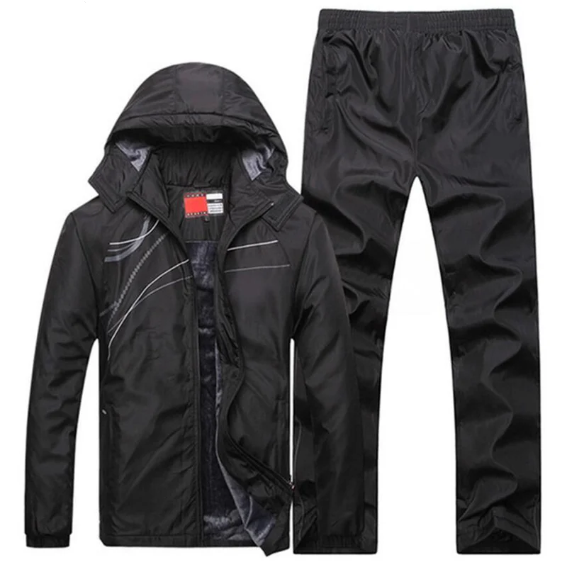 Костюм спортивный мужской зимний, утепленная флисовая толстовка с капюшоном и брюки, теплая Повседневная спортивная одежда, пальто, толстовка, спортивные костюмы, куртка 
Костюм спортивный мужской зимний, утепленная флисовая толстовка с капюшоном и брюки, теплая Повседневная спортивная одежда, пальто, толстовка, спортивные костюмы, куртка