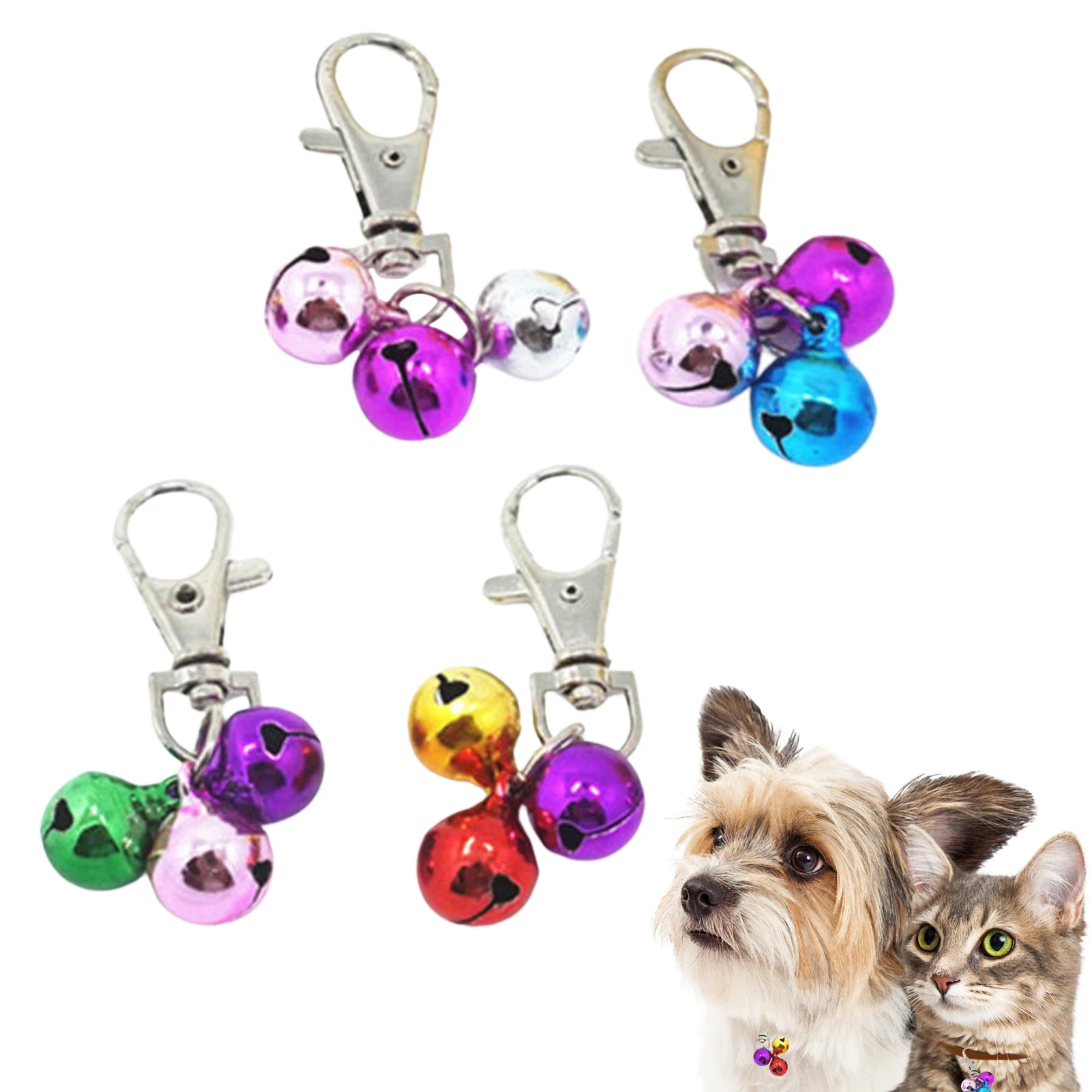 Cat And Dog Bells Colorful Bell Training Pendants For Pet Dog Cat Necklace Collar Bell Pendant For Dog Cat Necklace Collar
Cat And Dog Bells Colorful Bell Training Pendants For Pet Dog Cat Necklace Collar Bell Pendant For Dog Cat Necklace Collar