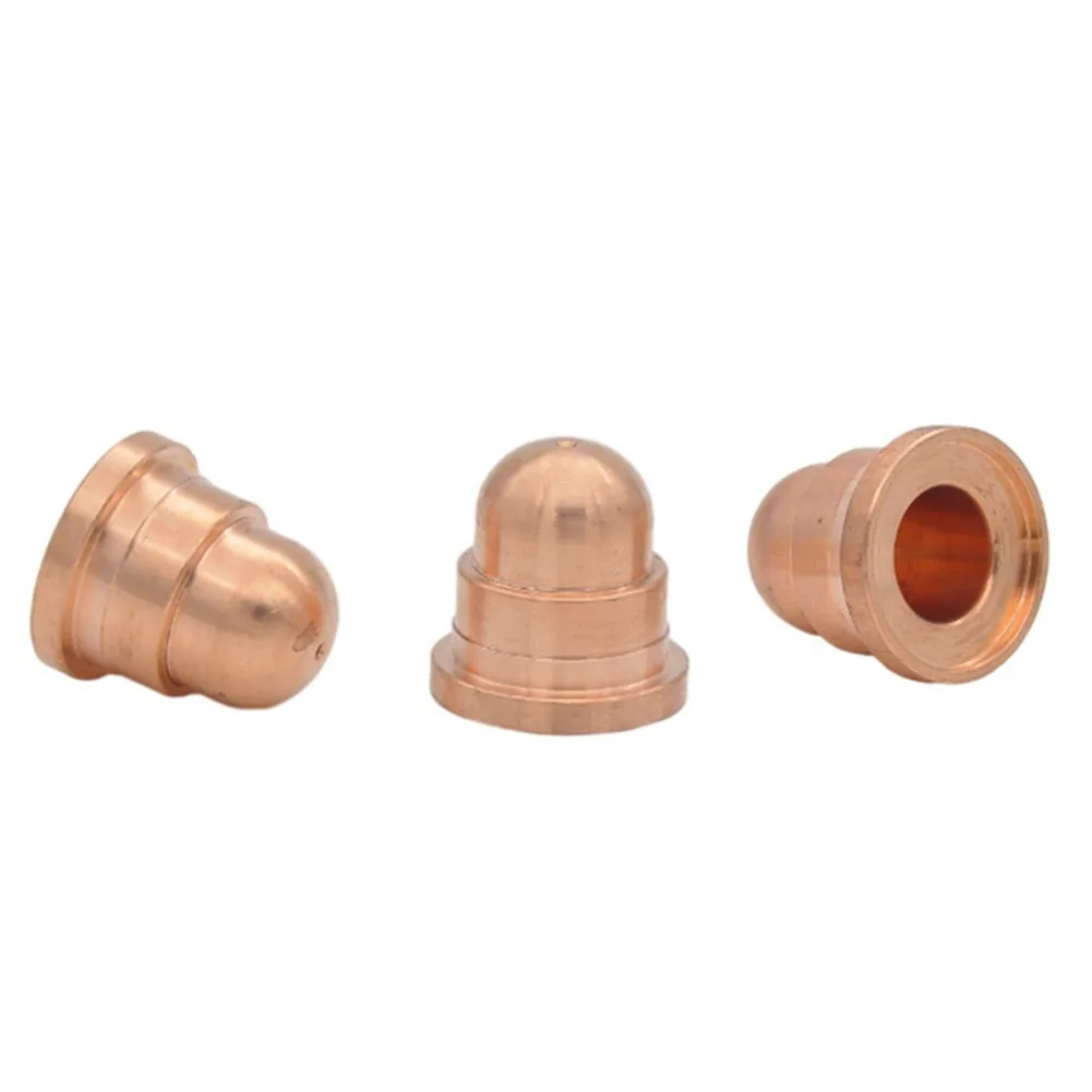 Plasma Electrodes & Nozzles Set for PMX Models 20Pcs Pack with 10 Each of Plasma Electrode 220842 & Nozzle 220930
Plasma Electrodes & Nozzles Set for PMX Models 20Pcs Pack with 10 Each of Plasma Electrode 220842 & Nozzle 220930