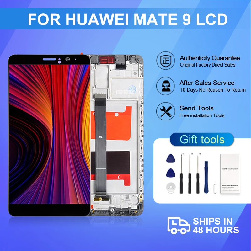 Brand New 5.9 Inch For Huawei Mate 9 Lcd Touch Screen Digitizer Sensor MHA-L09 MHA-L29 Display Assembly With Tools Free Ship
Brand New 5.9 Inch For Huawei Mate 9 Lcd Touch Screen Digitizer Sensor MHA-L09 MHA-L29 Display Assembly With Tools Free Ship