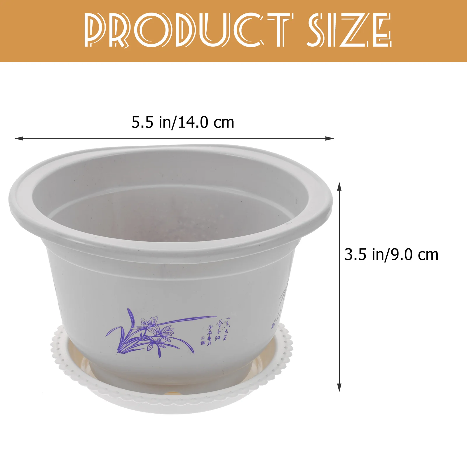 10 Pcs Flowerpot Indoor Planting Plastic Planter Orchid Household Flowerpots Plants 
10 Pcs Flowerpot Indoor Planting Plastic Planter Orchid Household Flowerpots Plants