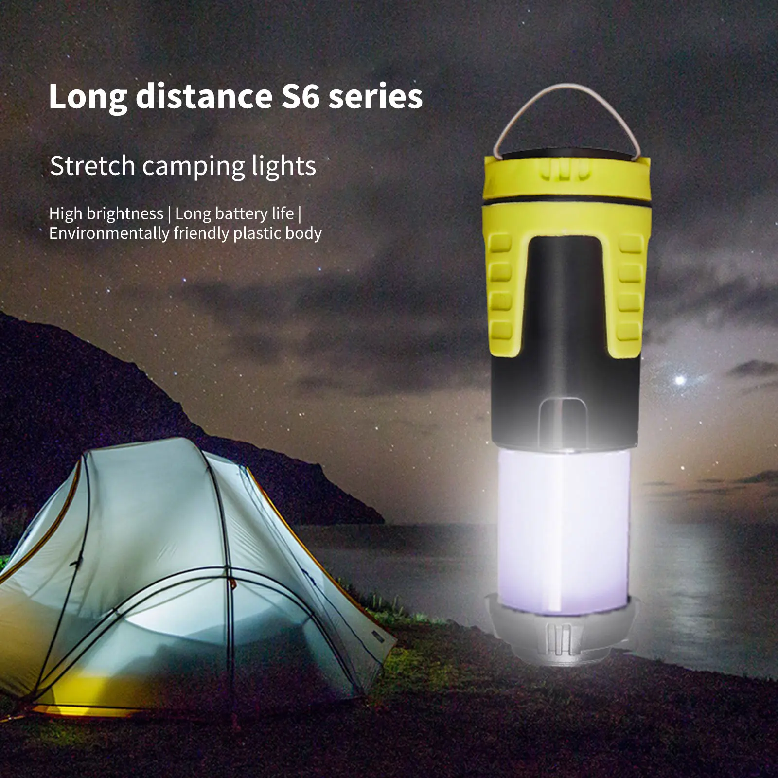 LED Camping Lights 3 Light Modes Waterproof Tent Light Outdoor Emergency Light Super Bright Portable Survival Lantern 1pc
LED Camping Lights 3 Light Modes Waterproof Tent Light Outdoor Emergency Light Super Bright Portable Survival Lantern 1pc