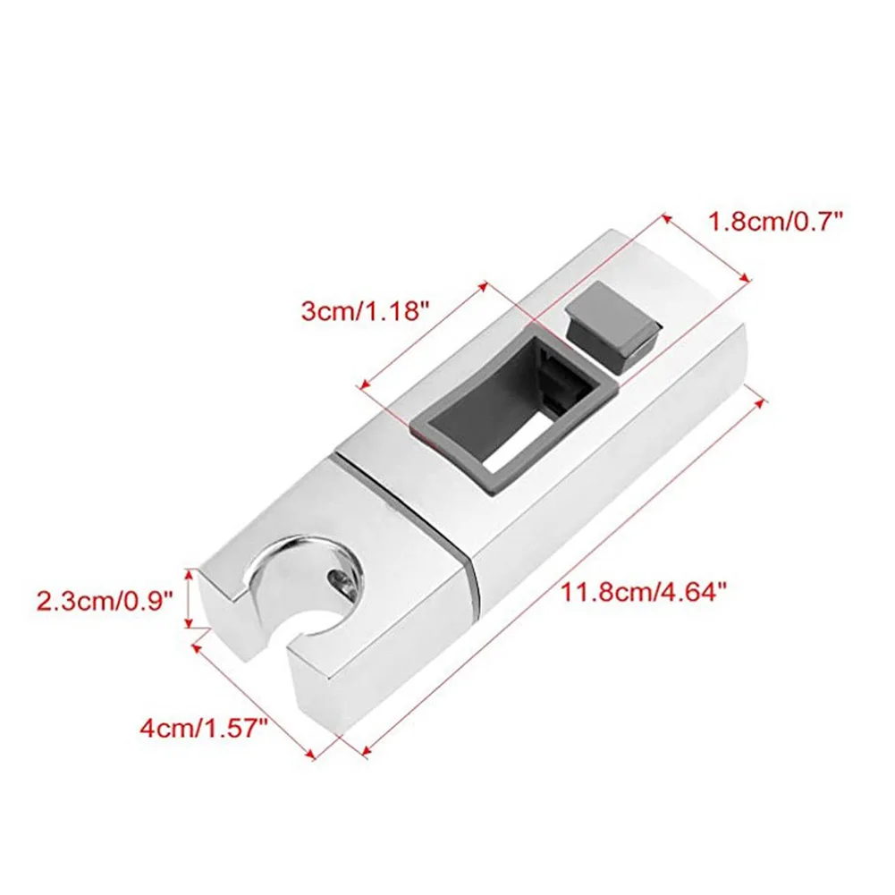 Shower Rail Slide Adjustable Lifting Seat Bathroom Shower Head Holder Riser Rail Bracket Slider Chrome Plated Showerhead Holder
Shower Rail Slide Adjustable Lifting Seat Bathroom Shower Head Holder Riser Rail Bracket Slider Chrome Plated Showerhead Holder