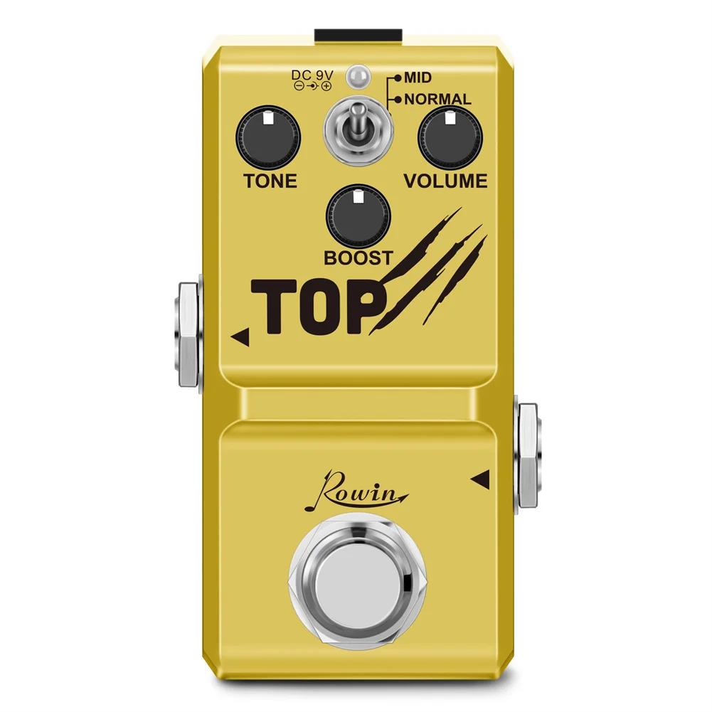 LN-318 Guitar Effect Pedal Guitar Booster Pedal Nano Series Parts ROWIN Vintage Accessories Aluminum Alloy Analog
LN-318 Guitar Effect Pedal Guitar Booster Pedal Nano Series Parts ROWIN Vintage Accessories Aluminum Alloy Analog