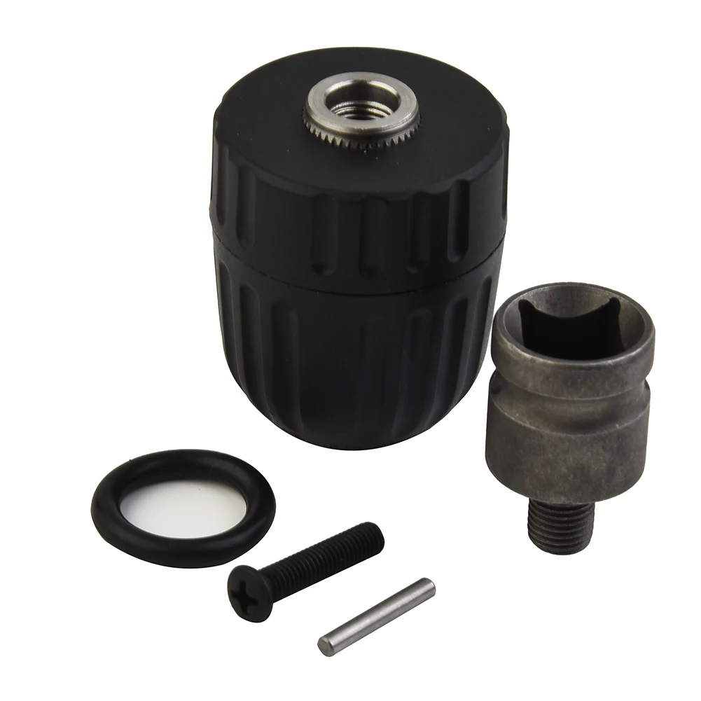 0.8-10mm Keyless Drill Chuck Converter 3/8-24UNF Thread Drill Bit Adapter 1/2" Square Socket Adaptor For Impact Drivers Drill
0.8-10mm Keyless Drill Chuck Converter 3/8-24UNF Thread Drill Bit Adapter 1/2" Square Socket Adaptor For Impact Drivers Drill