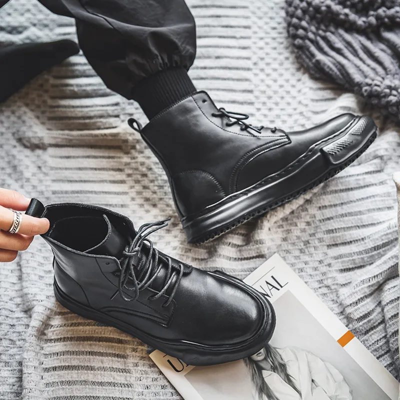 Мужские ботинки, Красивые популярные трендовые высокие кожаные ботинки, мужские модные ботинки для инструментов, модная мужская обувь в бр...
Мужские ботинки, Красивые популярные трендовые высокие кожаные ботинки, мужские модные ботинки для инструментов, модная мужская обувь в бр...