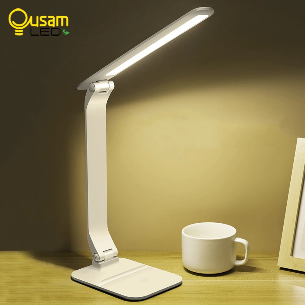 Desk Lamp Led Stepless Dimmable Touch Foldable Table Lamp 3 Color USB Chargeable Bedside Reading Eye Protection Night Light
Desk Lamp Led Stepless Dimmable Touch Foldable Table Lamp 3 Color USB Chargeable Bedside Reading Eye Protection Night Light