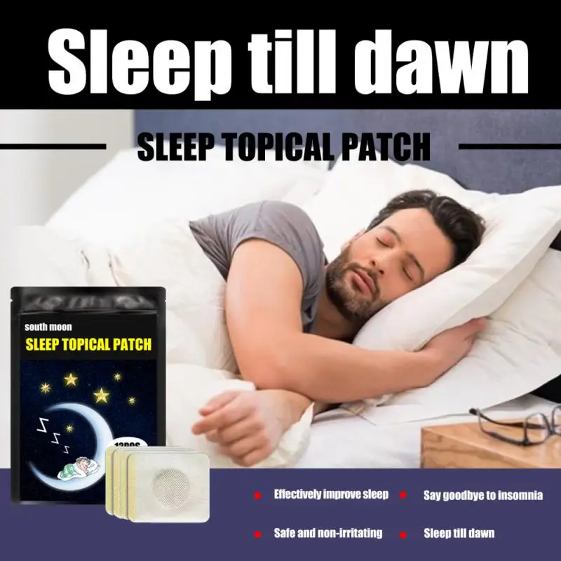 South Moon 12pcs/bag Sleeping Relieve Stress Anxiety Improve Insomnia Brain Relax Sticker Personal Health Care Accessories
South Moon 12pcs/bag Sleeping Relieve Stress Anxiety Improve Insomnia Brain Relax Sticker Personal Health Care Accessories