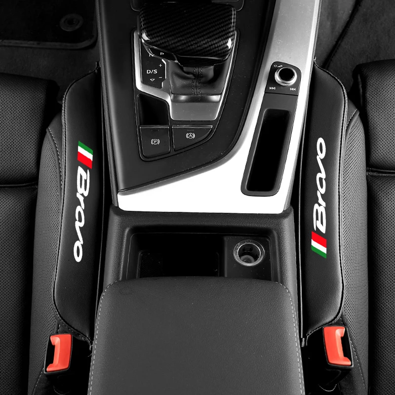 Car Seat Cushion Crevice Gap Stopper Leather Leakproof Protector seat For Fiat BRAVO 2 2007 2008 BRAVO logo Car Accessories
Car Seat Cushion Crevice Gap Stopper Leather Leakproof Protector seat For Fiat BRAVO 2 2007 2008 BRAVO logo Car Accessories