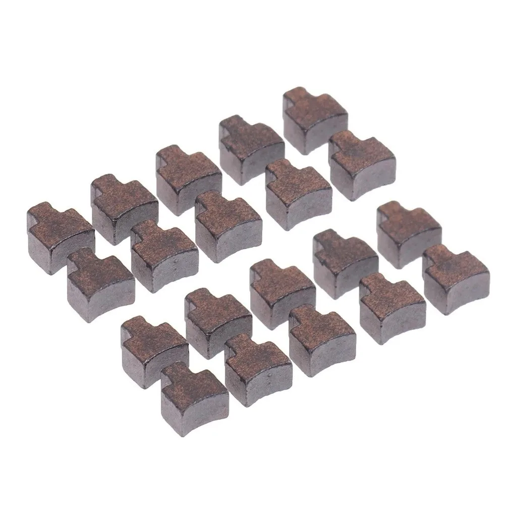 20pcs Motor Carbon Brushes Replacement Drill Electric Screwdriver Brushes Holder Accessories For RS550 Motor 6.2*5.4*3.6mm
20pcs Motor Carbon Brushes Replacement Drill Electric Screwdriver Brushes Holder Accessories For RS550 Motor 6.2*5.4*3.6mm
