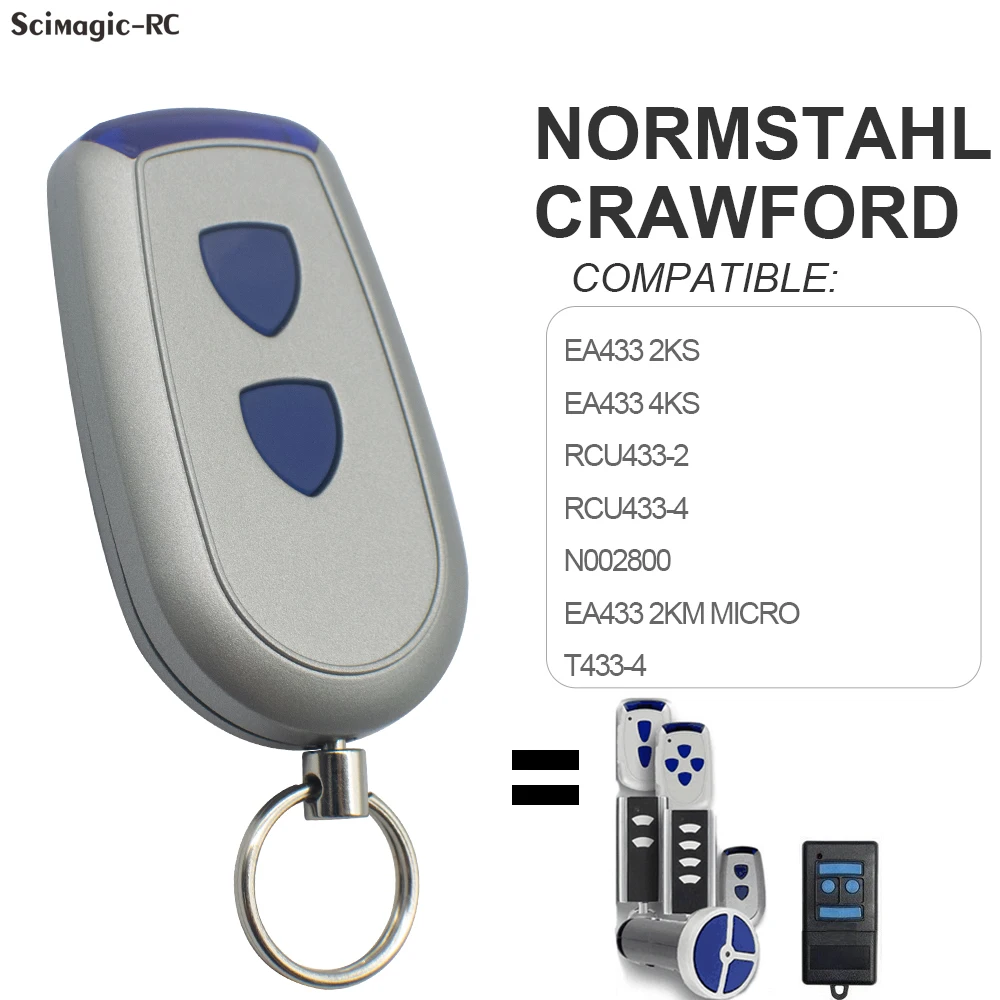 Гаражный пульт дистанционного управления Normstahl/Crawford, 433 МГц, EA433, 2K/4KS
Гаражный пульт дистанционного управления Normstahl/Crawford, 433 МГц, EA433, 2K/4KS