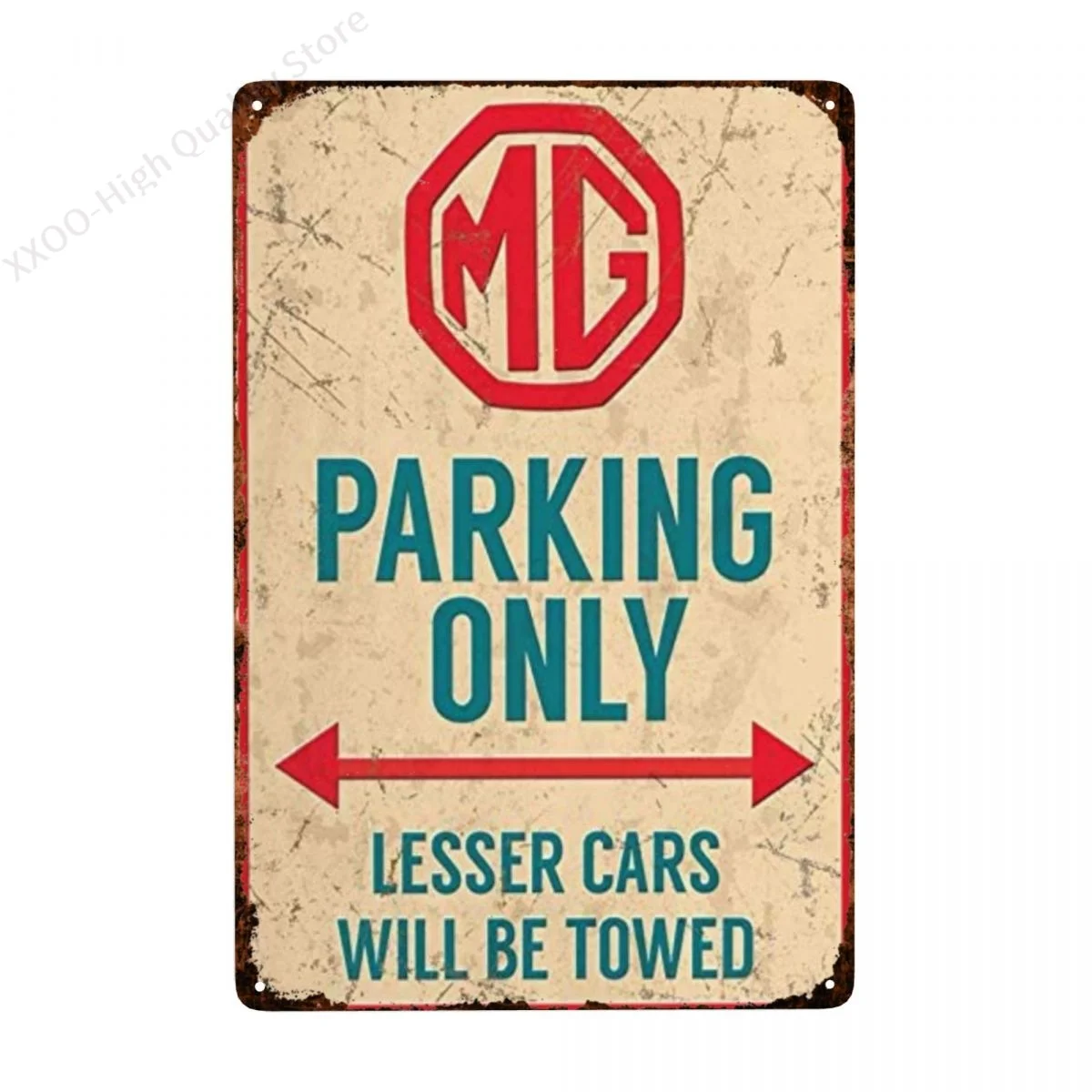 Wall Decor Tin Sign 8 x 12 Metal Signs Vintage Funny Mg Parking Only Funny Plaques Poster for Indoor Man Cave Home
Wall Decor Tin Sign 8 x 12 Metal Signs Vintage Funny Mg Parking Only Funny Plaques Poster for Indoor Man Cave Home