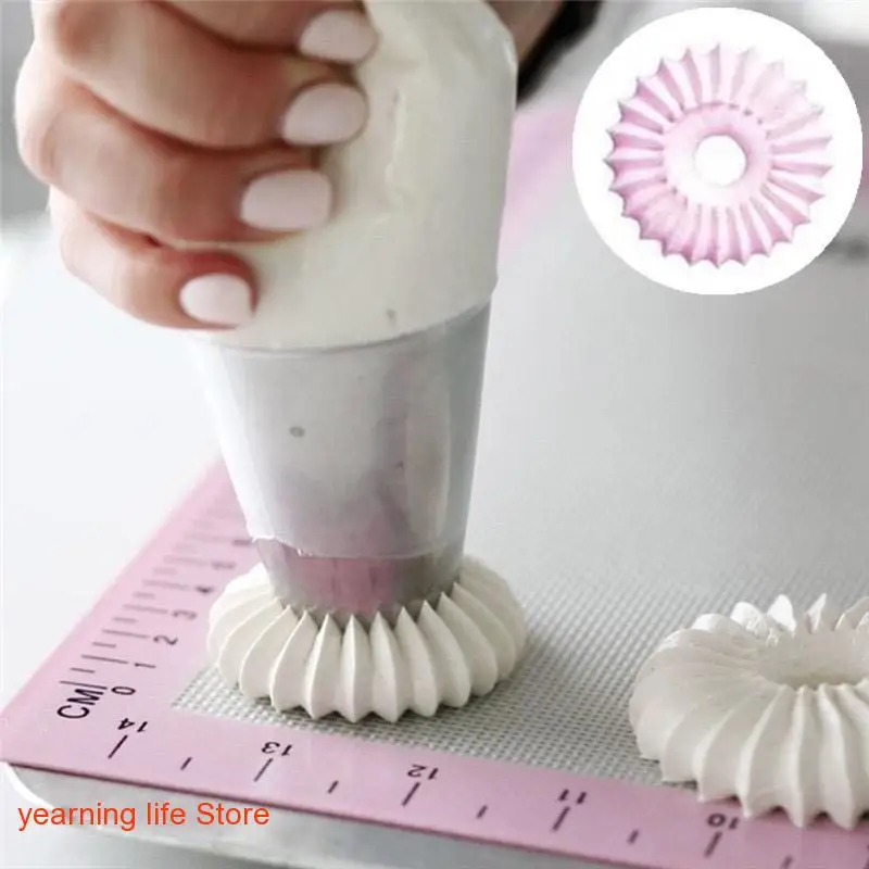 2 Sizes DIY Nozzle Stainless Steel Dessert Cake Decorating Tips Kitchen Accessories Cookie Bis Icing Piping Cream Pastry Bag
2 Sizes DIY Nozzle Stainless Steel Dessert Cake Decorating Tips Kitchen Accessories Cookie Bis Icing Piping Cream Pastry Bag