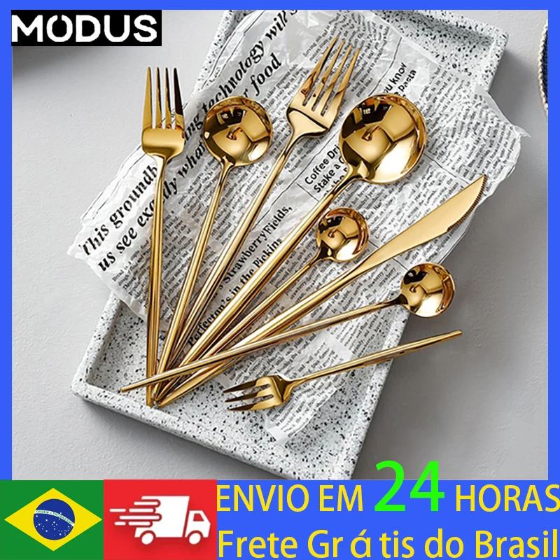 Gold Silver Cutlery Set Forks Knives Spoons Stainless Steel Dinnerware Set 1 Pieces Fork Spoon Knife Set 20pcs
Gold Silver Cutlery Set Forks Knives Spoons Stainless Steel Dinnerware Set 1 Pieces Fork Spoon Knife Set 20pcs