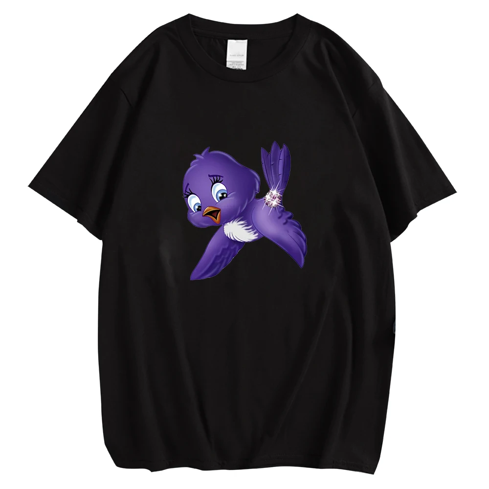 CLOOCL Women's T-shirts Diamond Cute Purple Bird Chest Print Graphic Tee Cotton Hip Hop Tops Harajuku Women Shirt Dropshipping
CLOOCL Women's T-shirts Diamond Cute Purple Bird Chest Print Graphic Tee Cotton Hip Hop Tops Harajuku Women Shirt Dropshipping