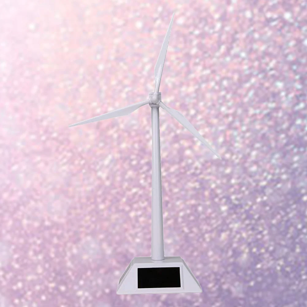 

Настольная ветряная турбина «сделай сам», вращающаяся ветряная мельница на солнечной батарее, сборные игрушки, пластиковая белая модель для гаджетов, технология